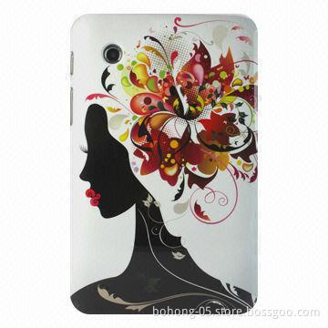 Cases for Samsung P3100, Made of UV Material, UV Light Oil Stick Single Bottom Water